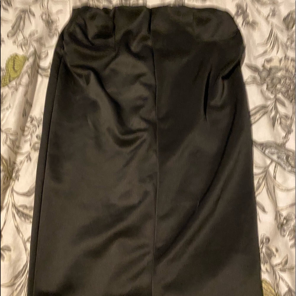 High Waist Black Maternity Skirt